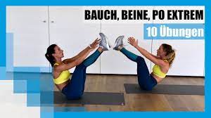 Wir zeigen dir die besten übungen. Bbp Workout 10 Gezielte Ubungen Fur Bauch Beine Po Youtube