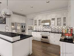 Modern brown white kitchen cabinets dark countertop. Light Cabinets Dark Countertops 2021 How Can You Pair Marble Com