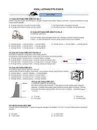 Contoh soal usaha dan energi. Soal Un Smp Usaha Dan Energi