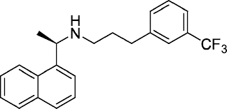 Chemical structure of cinacalcet,... | Download Scientific Diagram