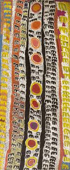 Burrowing Skunk Dreaming Warlukurlangu Artists Aboriginal Corporation Aboriginal Art Aboriginal Patterns Aboriginal Artwork