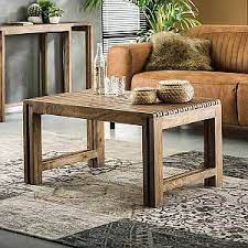 nouvomeuble table basse en manguier extensible kimany en 2020 table de salon table basse table basse salon