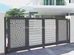Although the boundary wall grille can be painted, the paint tends to chip over time. Gate Design Gate Designs Modern Main Gate Design