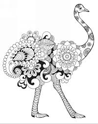 Pin On Animals Adult Colouring Zentangles