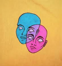 Hand Painted Colorful Faces On Yellow Denim Jeans By Bleudoor On Instagram Wohnung Dekoration Schlafzimmer Ha Hippie Painting Hippie Art Face Art Painting