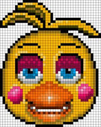 Toy Chica In Daytime Kandi Pattern Pearler Bead Patterns Pixel Art Perler Patterns
