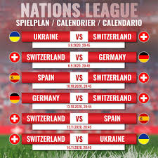 Nati On Twitter Â¹ Uefa Nations League 2020 21 Spielplan Calendrier Calendario
