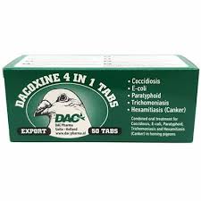 A se pastra la loc rece si uscat. Dac Pharma Dacoxine Tabs 4 In 1 Med4pets