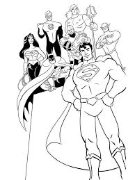 Choose your favorite coloring page and color it in bright colors. Justice League Coloring Pages Free Printable Justice League Coloring Pages