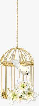 Free To Pull The Cage Material Design Ceiling Lights Bird Cage
