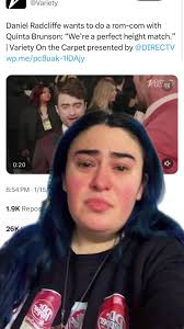 Daniel Radcliffe and Quinta Bronson