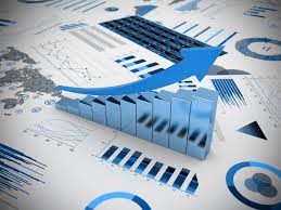 Analizing Finance Business Graphs Charts Global Trade