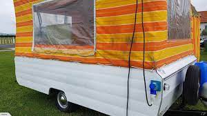 Look Sprite Pop Top Camper Trailer With Awning Trade Me Pop Top Camper Pop Up Caravan Fabric Awning