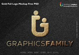 Download Gold Foil Logo Mockup Free Psd Graphicsfamily