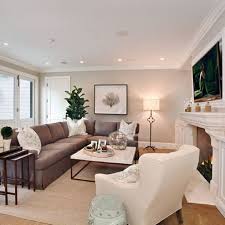 Buying a new sectional is not an option right now. Brown Sectional Design Ideas Pictures Remodel And Decor Brown Sofa Living Room Narrow Living Room Living Room Decor Brown Couch
