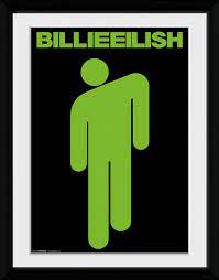 Billie eilish explains why she went vegan at age 12. Billie Eilish Stickman Gerahmte Poster Bilder Kaufen Bei Europosters