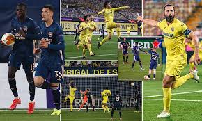 Arsenal host villarreal in the uefa europa league semi final second leg at emirates stadium. Villarreal 2 1 Arsenal Gunners Find Route Back Into Europa League Semi Final Tie Daily Mail Online