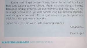 Nah demikian surat ini kami sampaikan english, sebuah. Tolong Dong Tolong Hari Ini Di Kumpulin Tolong Tuliskan Balasan Surat Pribadi Berikut Brainly Co Id