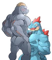 Rule34 - If it exists, there is porn of it  maldu, feraligatr, machoke   2394128