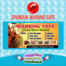 Spanduk makanan lucu bisa menjadi cara promosi yang efektif bagi pemilik warung makan atau restoran. Spanduk Banner Backdrop Usaha Warung Sate Ukuran 2 X 1 Meter Shopee Indonesia