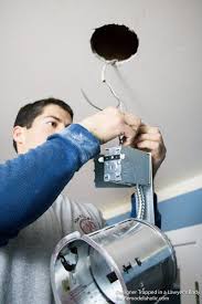 Then mark the planned locations before drilling or if the area above the ceiling is a finished space, you can insert a coat hanger or fish tape through hole to check for any obstructions. Remodelaholic How To Install Recessed Lights Without Attic Access