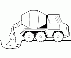 Tags that describes this picture: Cement Truck For Building Construction Coloring Picture Truck Coloring Pages Coloring Pages Valentines Day Coloring Page