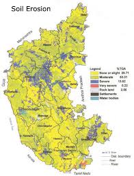 1 maps site maps of india. Erosion Map Karnataka Mapsof Net