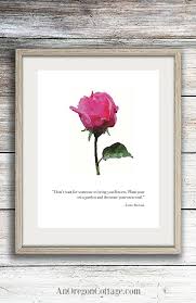 Plant your own garden quote. Free Printable Floral Watercolor Garden Quotes Wall Art An Oregon Cottage