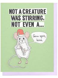 Not A Creature Was Stirring Not Even A Mouse Pin On All Gifts
