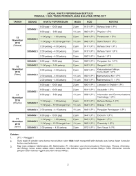 Sukatan pelajaran stpm sejarah penggal 2. Jadual Peperiksaan Stpm Penggal 1 Stpm Penggal 2 2017 Pusat Tingkatan 6 Smk Membakut