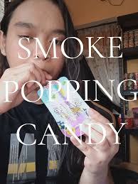 Smoky Popping Candy with Water