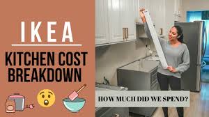 Maybe you would like to learn more about one of these? Ikea Kitchen Renovation Cost Breakdown How Much Did We Spend Youtube
