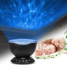 Ocean Wave Night Light Baby Night Light Projection Usb Timer Bedroom Nursery Projector With Mini Night Light Kids Baby Night Light Baby Night Light Projector