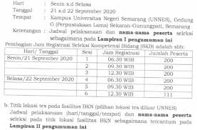 Cpns.dephub.go.id pengumuman perolehan nilai skd cpns 2020. Pengumuman Dan Jadwal Skb Cpns Formasi 2019 Di Lingkungan Pemerintah Kabupaten Demak Bkpp Kabupaten Demak