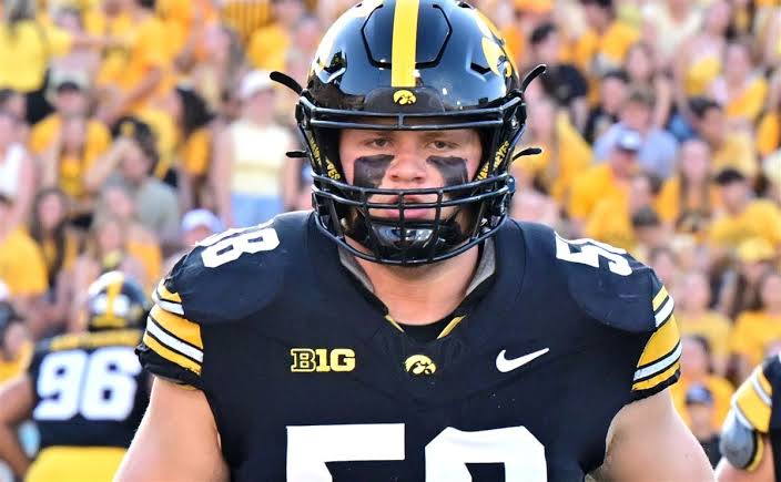 Kade Pieper, Iowa, Interior Offensive Lineman