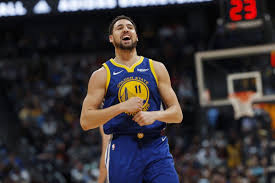 Buy klay thompson patrick star (spongebob) by johwang as a pullover hoodie Klay Thompson Hilariously Asks Pro 2k Player To Help Him Get Better At Nba 2k Fadeaway World
