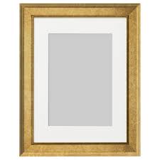 Virserum Frame Gold 12x16 Ikea In 2020 Gold Picture Frames Picture Frame Wainscoting Frame