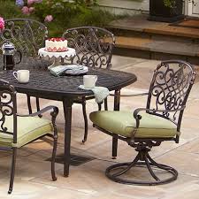 Edington Collection From Home Depot For Patio Sitting Area Rust Resistant Cast Aluminum Outdoor Patio Decor Outdoor Patio Set Patio Decor