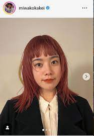 筧美和子が期間限定のピンクヘアを公開「お休み中だけのお楽しみ」 - 芸能 : 日刊スポーツ