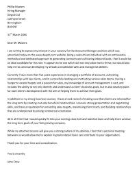 It Manager Cover Letter Sample Letters Examples