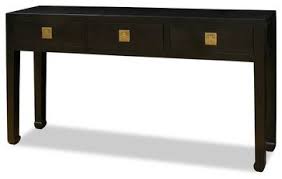 Elmwood Ming Console Table Asian Console Tables China Furniture And Arts 60wx1dx31h Houzz China Furniture Entry Table Entrance Table