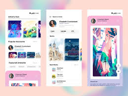 Artist Hub App Concept Music App Design Mobile App Design Music App