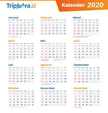 Kalender 2020 indonesia lengkap dengan jadwal libur nasional dan cuti bersama. Kalender 2020 Lengkap Dengan Hari Merah Libur Nasional