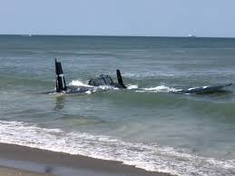 The cocoa beach boardwalk stretches 800 feet over the atlantic ocean. Mechanical Issue Forces Pilot To Land Close To Shore At Cocoa Beach Air Show Organizers Say
