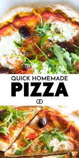 Easy Whole Wheat Pizza Dough Recipe Easy Homemade Pizza Healthy Pizza Recipes Pizza Recipes Easy