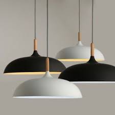 Decorative Chandelier Hanging Modern Pendant Lights Wood Aluminum Lampshade Ebay Pendant Lighting Living Wood Pendant Light Dining Lighting
