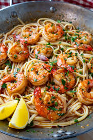Cajun Bbq Shrimp Scampi Linguine Recipe In 2020 Easy Chicken Dinner Recipes Bbq Shrimp Scampi