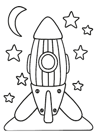 Imprimir Foguete Para Colorir Pesquisa Google Ruimte Thema Ruimteknutsels Kleurplaten