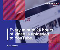 Yomix allows econet elevate customers to create their preferred bundle mix of voice minutes, data, sms & content services. Econet Zimbabwe Every Minute 24 Hours Of Video Is Uploaded To Youtube More Video Content Is Uploaded To Youtube In A 60 Day Period Than The Three Major U S Television Networks Created