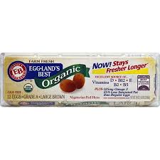 Not only are all of our products gluten free, but they are also wheat, dairy, egg, nut and soy free, making them free from all major allergens and suitable for vegans! Walmart Grocery Eggland S Best Farm Fresh Organic Large Brown Grade A Eggs 12ct